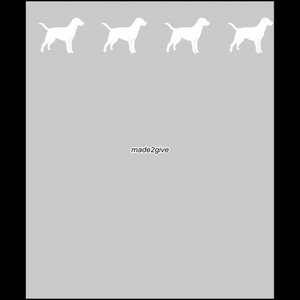 Raamfolie Motief: Hond Boven 60cm