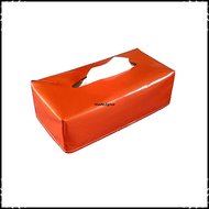 Tissueboxhoes-effen-oranje-zeil