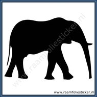 Sticker-Olifant