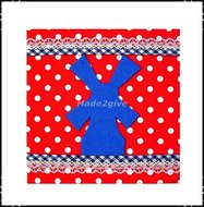 Wanddecoratie-polkadot-rood-blauwe-molen-met-dubbele-band