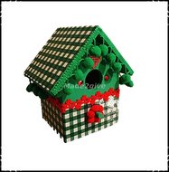 Vogelhuisje-medium-boerenruit-groen