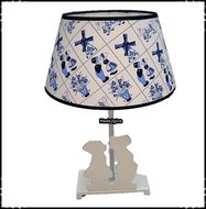 Lamp-Kussend-paartje-wit-Delftsblauw