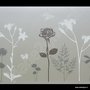 Raamfolie Bloemetjes met vlinders 45cm x 2meter