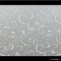 Raamfolie Scroll Flowers 90cm