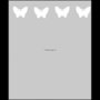 Raamfolie Motief: Vlinders Boven 60cm