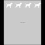 Raamfolie Motief: Hond Boven 60cm