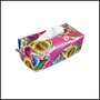 Tissueboxhoes Floral fuchsia