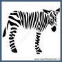 Sticker Zebra 