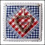 Wanddecoratie hollands met Bell Heart