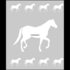 Raamfolie Motief: Paard 60cm_9