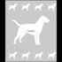 Raamfolie Motief: Hond 60cm_9
